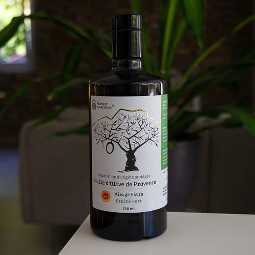 Huile d'olive AOP Provence - Fruité Vert - 75cl